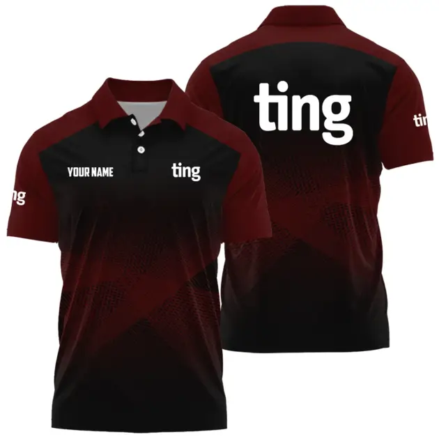 Ting Internet Exclusive Logo Performance Polo Shirt TOTTPLTS101202TIZ - Ting Internet Polo Shirt