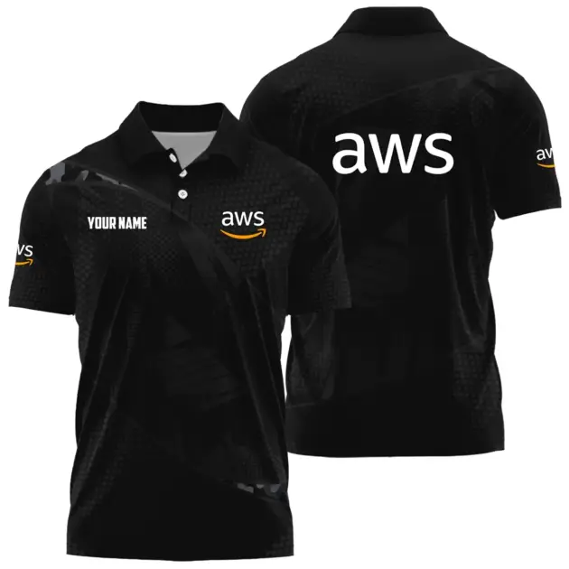 AWS Exclusive Logo Performance Polo Shirt TOTTPLTS101212AWZ - AWS Polo Shirt