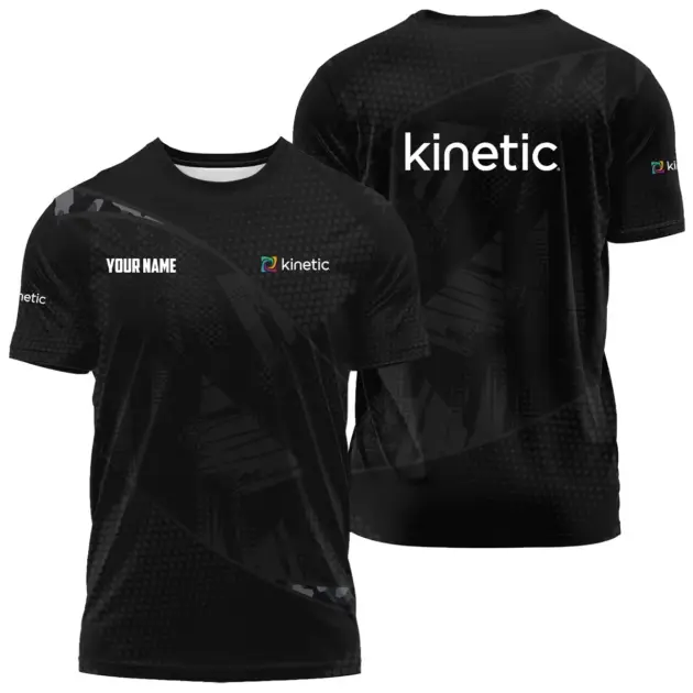 Kinetic Exclusive Logo Performance T-Shirt TOTTPLTS101212KWZ - Kinetic T-Shirt