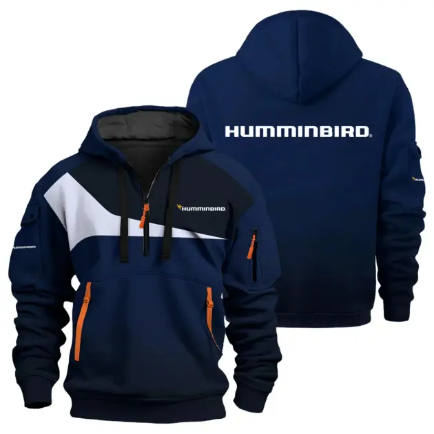 Humminbird Exclusive Logo Performance Half Zipper Hoodie TTFSHHZ3D081903HUZ - Humminbird Hoodie