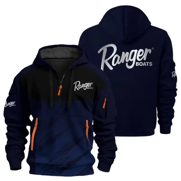 Ranger Exclusive Logo Performance Half Zipper Hoodie TTFSHHZ3D081904RBZ - Ranger Hoodie