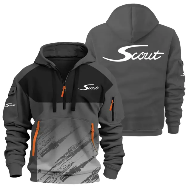 Scout Exclusive Logo Performance Half Zipper Hoodie TTFSHHZ3D081904SSZ - Scout Hoodie