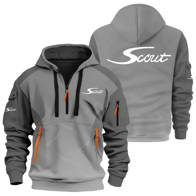 Scout Exclusive Logo Performance Half Zipper Hoodie TTFSHHZ3D081905SSZ - Scout Hoodie
