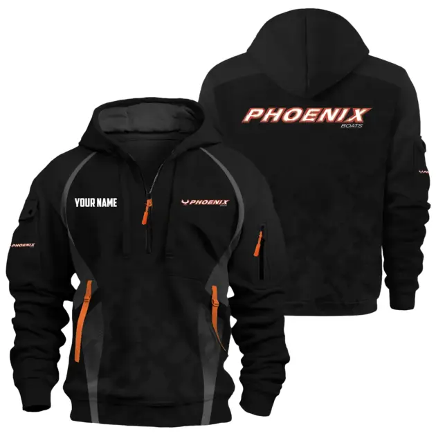 Phoenix Exclusive Logo Performance Logo Hoodie Half Zipper TTFSHHZ3D081913PBZ - Phoenix Hoodie