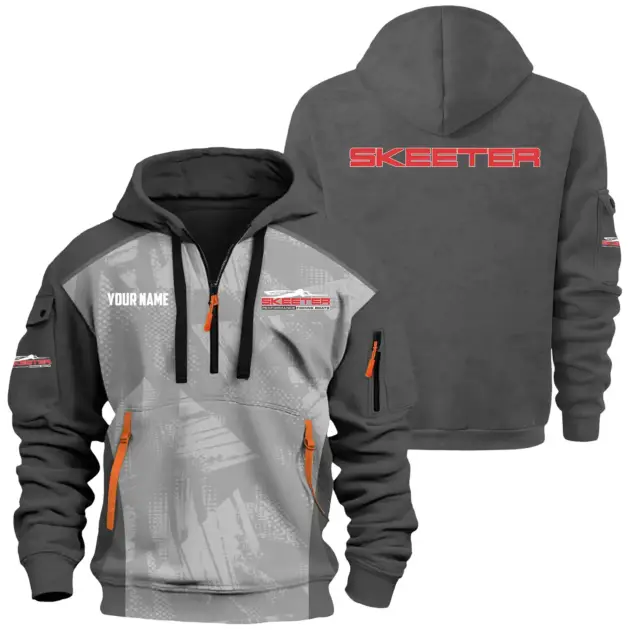 Skeeter Exclusive Logo Performance Logo Hoodie Half Zipper TTFSHHZ3D0819A10STZ - Skeeter Hoodie