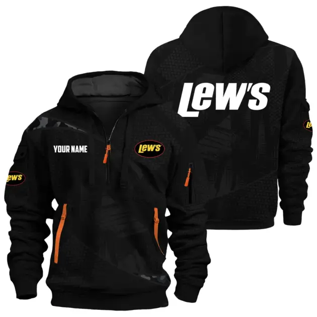 Lew's Exclusive Logo Performance Logo Hoodie Half Zipper TTFSHHZ3D0819A12LSZ - Lew's Hoodie