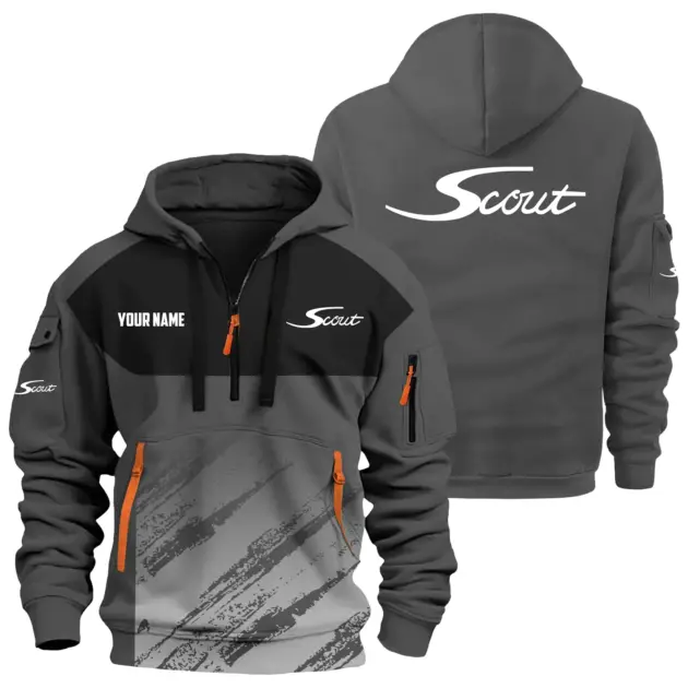 Scout Exclusive Logo Performance Logo Hoodie Half Zipper TTFSHHZ3D0819C04SSZ - Scout Hoodie