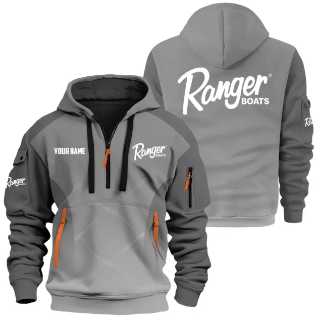 Ranger Exclusive Logo Performance Logo Hoodie Half Zipper TTFSHHZ3D0819C05RBZ - Ranger Hoodie