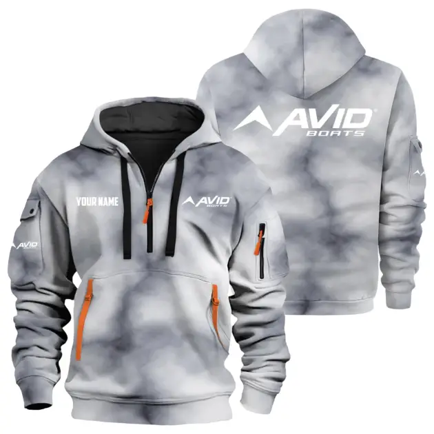 Avid Exclusive Logo Performance Logo Hoodie Half Zipper TTFSHHZ3D0819C06AVZ - Avid Hoodie