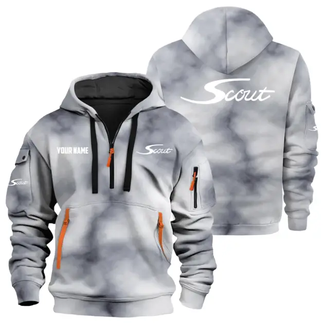 Scout Exclusive Logo Performance Logo Hoodie Half Zipper TTFSHHZ3D0819C06SSZ - Scout Hoodie
