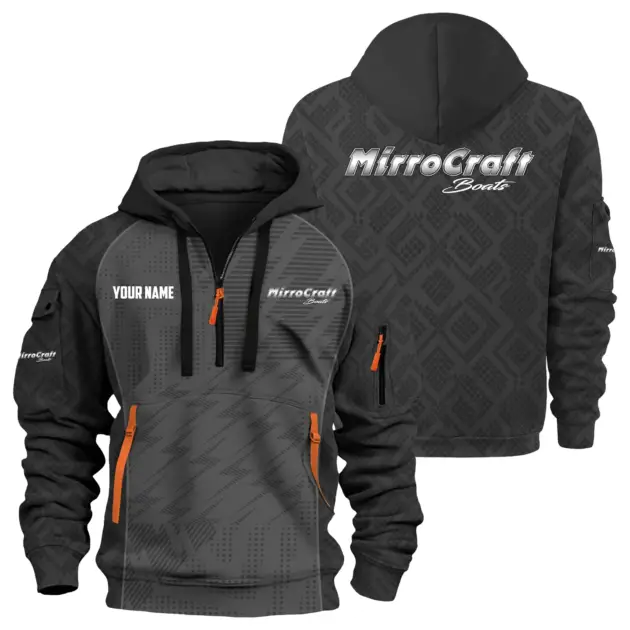 Mirrocraft Exclusive Logo Performance Logo Hoodie Half Zipper TTFSHHZ3D0819C08MCZ - Mirrocraft Hoodie