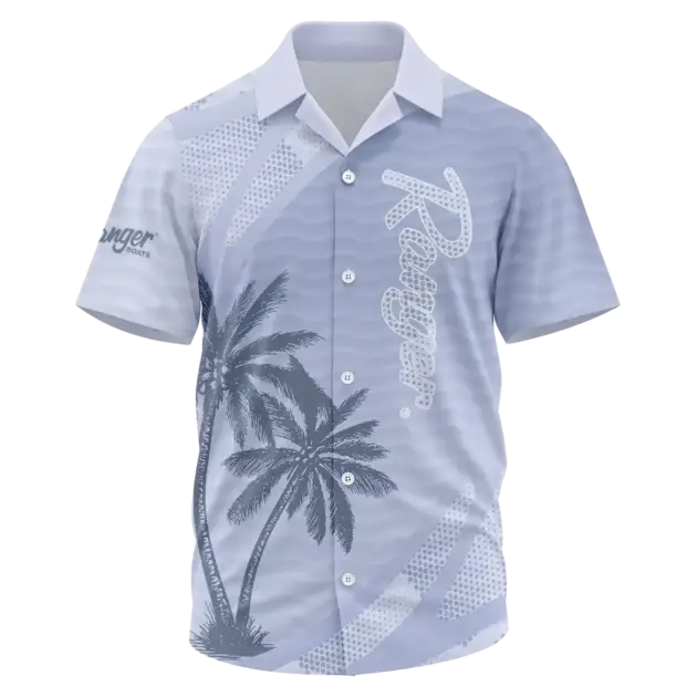 Ranger Exclusive Logo Performance Short Sleeve Camp Collar Shirt TTFSHWSCS011RBZ - Ranger Shirt