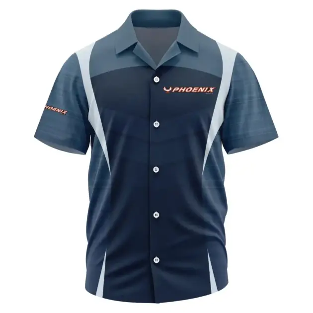Phoenix Exclusive Logo Performance Short Sleeve Camp Collar Shirt TTFSHWSCS1903003PBZ - Phoenix Shirt