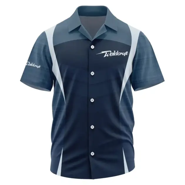 Weldcraft Exclusive Logo Performance Short Sleeve Camp Collar Shirt TTFSHWSCS1903003WLZ - Weldcraft Shirt