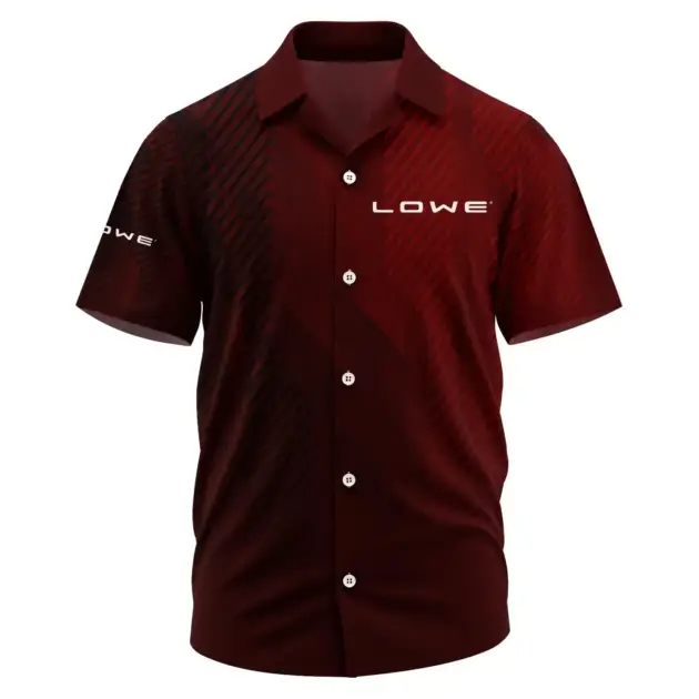 Lowe Exclusive Logo Performance Short Sleeve Camp Collar Shirt TTFSHWSCS1903006LWZ - Lowe Shirt