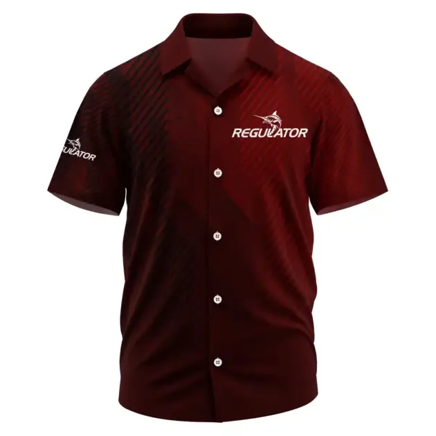 Regulator Exclusive Logo Performance Short Sleeve Camp Collar Shirt TTFSHWSCS1903006RGZ - Regulator Shirt