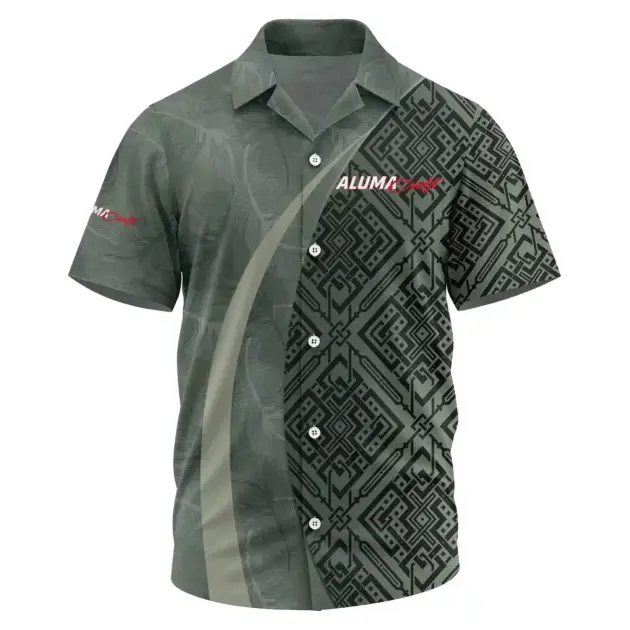 Alumacraft Exclusive Logo Performance Short Sleeve Camp Collar Shirt TTFSHWSCS1903012ACZ - Alumacraft Shirt