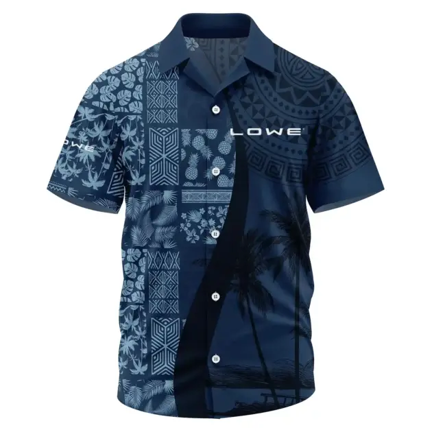 Lew's Exclusive Logo Performance Short Sleeve Camp Collar Shirt TTFSHWSCS1903013LSZ - Lew's Shirt
