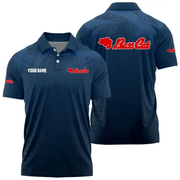 Bass Cat Exclusive Logo Performance Polo Shirt TTFSPLTS081907BCZ - Bass Cat Polo Shirt