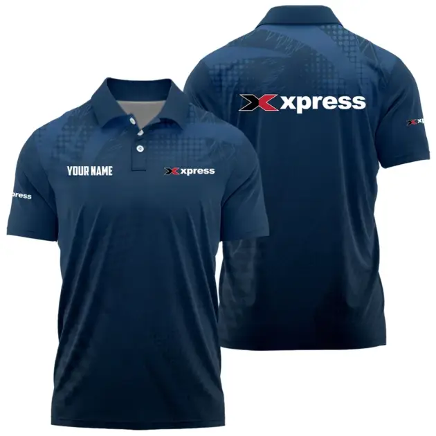 Xpress Exclusive Logo Performance Polo Shirt TTFSPLTS081907XBZ - Xpress Polo Shirt
