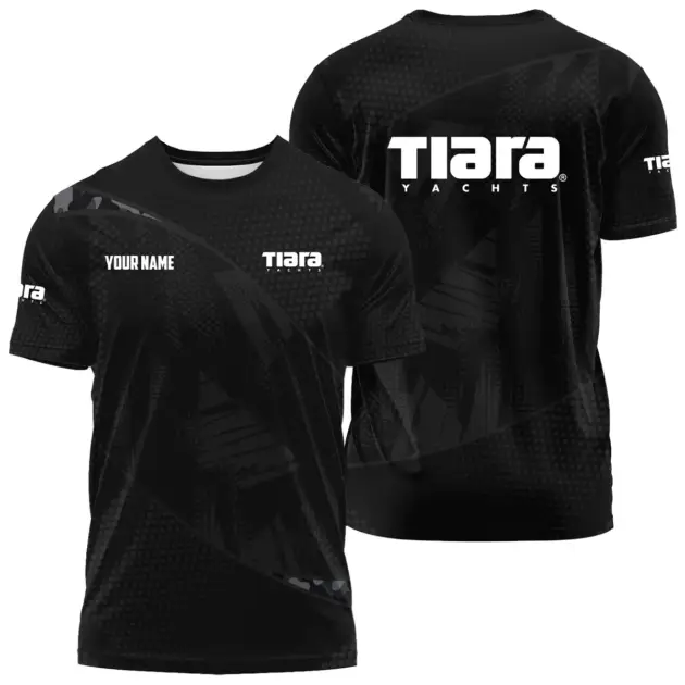 Tiara Yachts Exclusive Logo Performance T-Shirt TTFSPLTS081912TYZ - Tiara Yachts T-Shirt