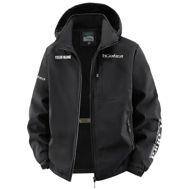 Cobra Exclusive Logo Performance Fleece Windbreaker Jacket Detachable Hood TTFSV202C0819COZ - Cobra Jacket