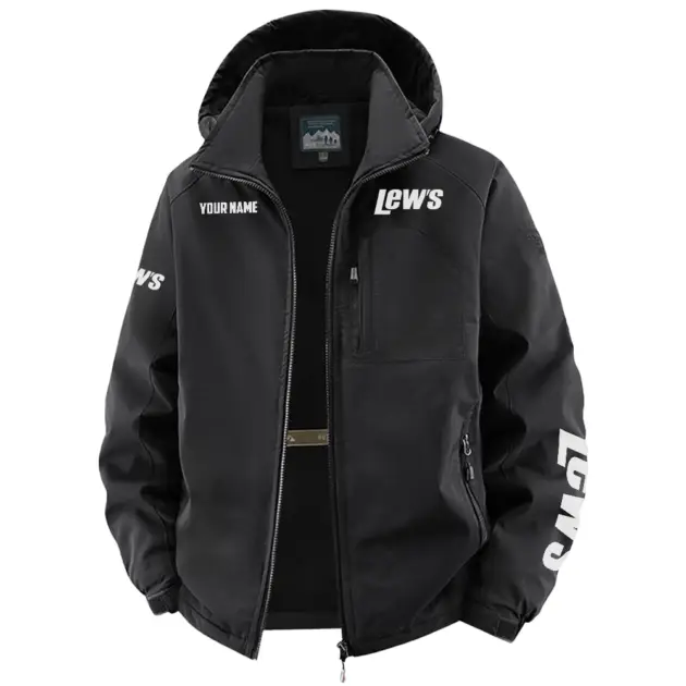 Lew's Exclusive Logo Performance Fleece Windbreaker Jacket Detachable Hood TTFSV202C0819LSZ - Lew's Jacket