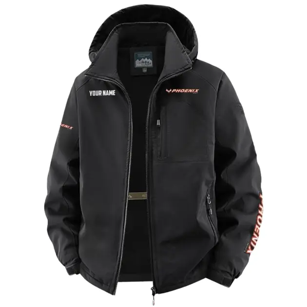 Phoenix Exclusive Logo Performance Fleece Windbreaker Jacket Detachable Hood TTFSV202C0819PBZ - Phoenix Jacket