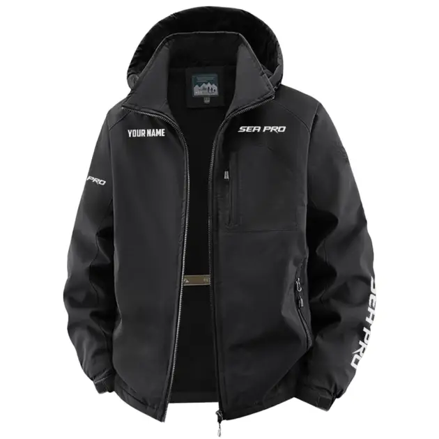Sea Pro Exclusive Logo Performance Fleece Windbreaker Jacket Detachable Hood TTFSV202C0819SPZ - Sea Pro Jacket