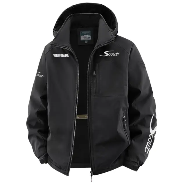 Scout Exclusive Logo Performance Fleece Windbreaker Jacket Detachable Hood TTFSV202C0819SSZ - Scout Jacket