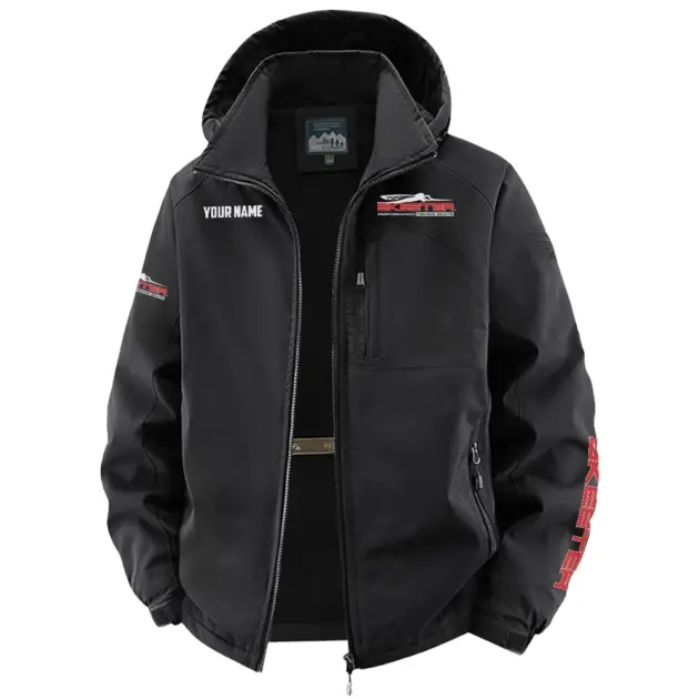 Skeeter Exclusive Logo Performance Fleece Windbreaker Jacket Detachable Hood TTFSV202C0819STZ - Skeeter Jacket