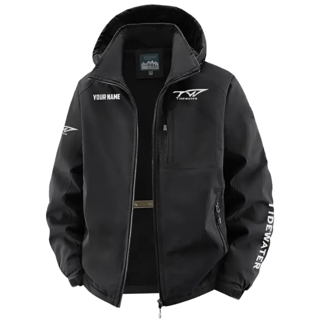 Tidewater Exclusive Logo Performance Fleece Windbreaker Jacket Detachable Hood TTFSV202C0819TWZ - Tidewater Jacket
