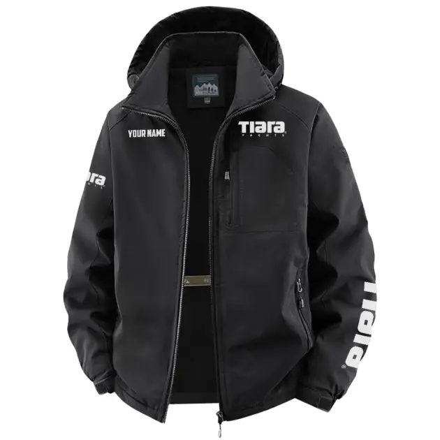 Tiara Yachts Exclusive Logo Performance Fleece Windbreaker Jacket Detachable Hood TTFSV202C0819TYZ - Tiara Yachts Jacket