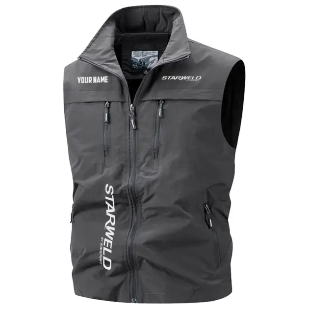 Starweld Exclusive Logo Performance Multi-Pocket Sleeveless Vest TTFSV2100819SWZ - Starweld Vest
