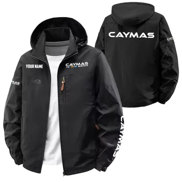 Caymas Exclusive Logo Performance Softshell Waterproof Outdoor Jacket Detachable Hood TTFSWOJA0819CBZ - Caymas Jacket