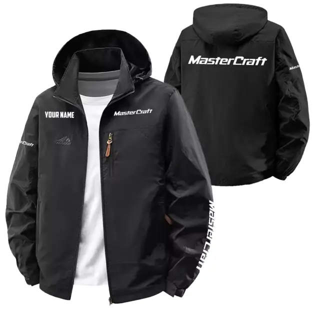 MasterCraft Exclusive Logo Performance Softshell Waterproof Outdoor Jacket Detachable Hood TTFSWOJA0819MSZ - MasterCraft Jacket