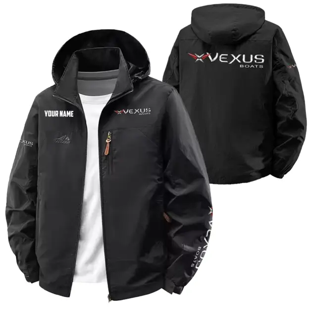 Vexus Exclusive Logo Performance Softshell Waterproof Outdoor Jacket Detachable Hood TTFSWOJA0819VBZ - Vexus Jacket