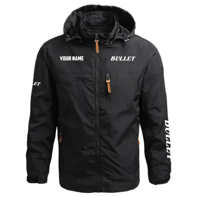 Bullet Exclusive Logo Performance Waterproof Outdoor Jacket Detachable Hood TTFSWOJCN2510BUZ - Bullet Jacket