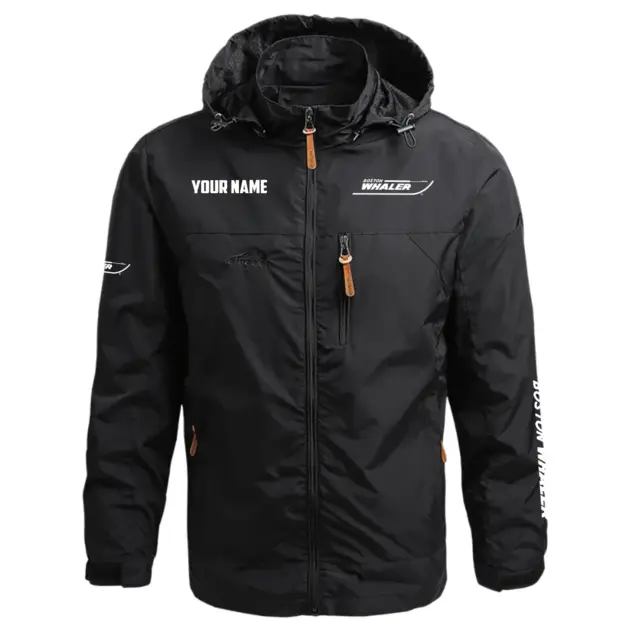 Boston Whaler Exclusive Logo Performance Waterproof Outdoor Jacket Detachable Hood TTFSWOJCN2510BWZ - Boston Whaler Jacket