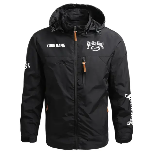 Strike King Exclusive Logo Performance Waterproof Outdoor Jacket Detachable Hood TTFSWOJCN2510SKZ - Strike King Jacket
