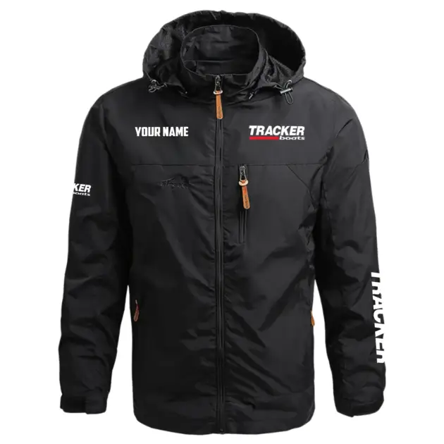 Tracker Exclusive Logo Performance Waterproof Outdoor Jacket Detachable Hood TTFSWOJCN2510TRZ - Tracker Jacket