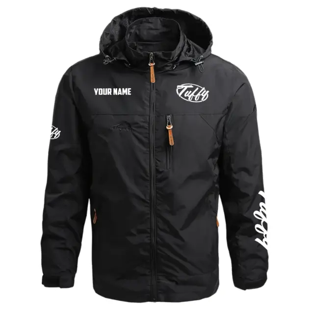 Tuffy Exclusive Logo Performance Waterproof Outdoor Jacket Detachable Hood TTFSWOJCN2510TUZ - Tuffy Jacket