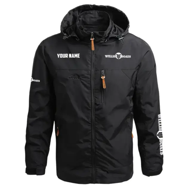 Willie Exclusive Logo Performance Waterproof Outdoor Jacket Detachable Hood TTFSWOJCN2510WIZ - Willie Jacket