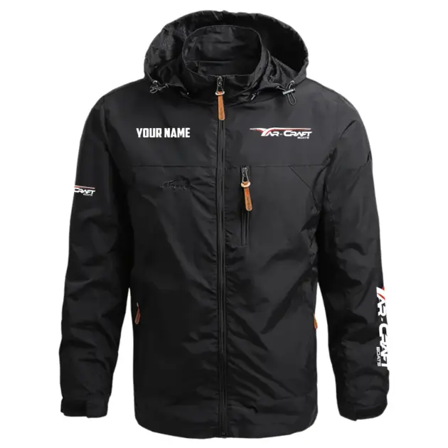 Yar-Craft Exclusive Logo Performance Waterproof Outdoor Jacket Detachable Hood TTFSWOJCN2510YCZ - Yar-Craft Jacket