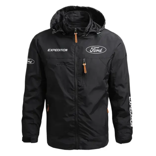 Ford Expedition Performance Waterproof Outdoor Jacket Detachable Hood Windbreaker HTWOJF1EXE – Ford Jacket