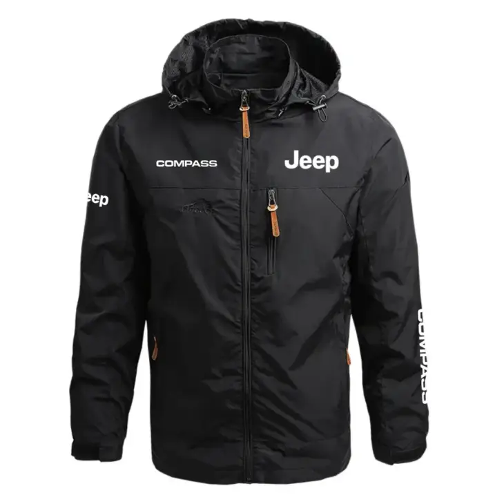 Jeep Compass Performance Waterproof Outdoor Jacket Detachable Hood Windbreaker HTWOJJECOM – Jeep Jacket