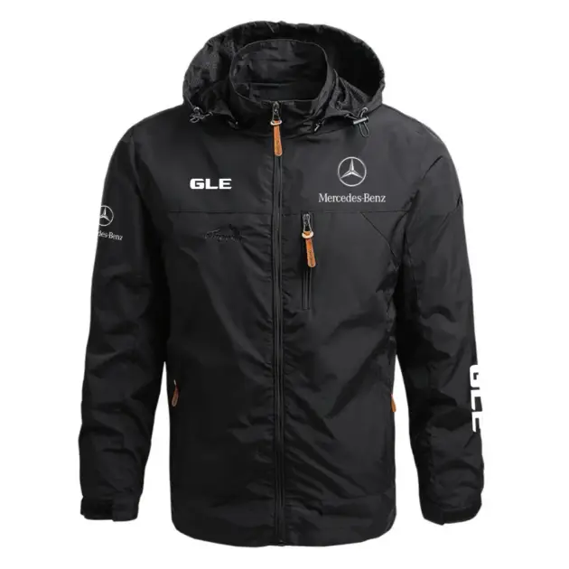 Mercedes-Benz GLE Performance Waterproof Outdoor Jacket Detachable Hood Windbreaker HTWOJMBGLE – Mercedes-Benz Jacket