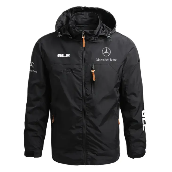 Mercedes-Benz GLE Performance Waterproof Outdoor Jacket Detachable Hood Windbreaker HTWOJMBGLE – Mercedes-Benz Jacket