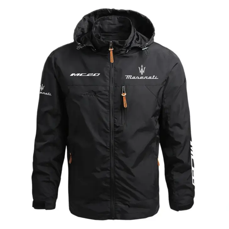 Maserati MC20 Performance Waterproof Outdoor Jacket Detachable Hood Windbreaker HTWOJMSRM20 – Maserati Jacket Maserati MC20 Performance Waterproof Outdoor Jacket Detachable Hood Windbreaker HTWOJMSRM20 – Maserati Jacket