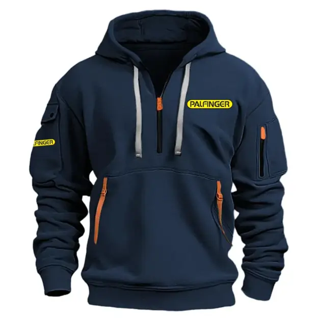 Palfinger Exclusive Logo Performance Half Zipper Hoodie NBCRHHZ1601PFZ - Palfinger Hoodie